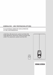 Bedienungsanleitung Stiebel Eltron DHE 18 SL Warmwasserspeicher