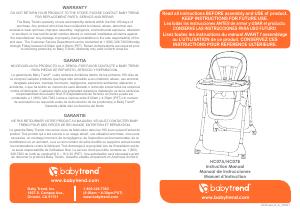 Manual Babytrend HC07A Baby High Chair