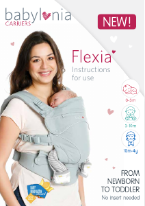 Manual Babylonia Flexia Baby Carrier