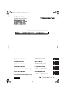 Manuale Panasonic S-250PE1E8 Condizionatore d’aria