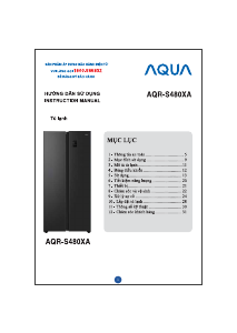 Hướng dẫn sử dụng Aqua AQR-S480XA Tủ đông lạnh