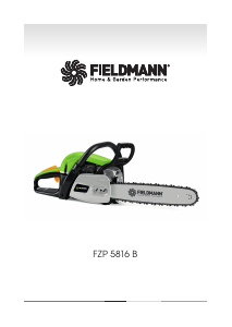 Használati útmutató Fieldmann FZP 5816-B Láncfűrész