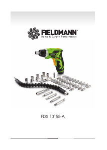 Manual Fieldmann FDS 10155-A Screw Driver