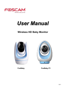 Manual Foscam FosBaby P1 Baby Monitor