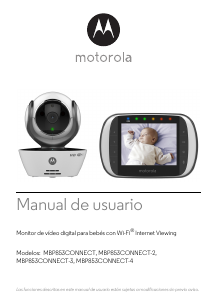 Manual de uso Motorola MBP853CONNECT-4 Vigilabebés