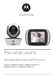 Manual de uso Motorola MBP853CONNECT-2 Vigilabebés