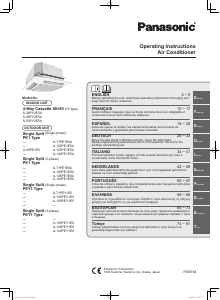 Bedienungsanleitung Panasonic S-36PY2E5A Klimagerät