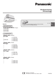 Bruksanvisning Panasonic S-36PY2E5A Klimaanlegg