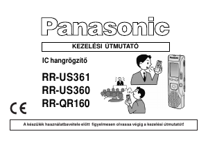 Használati útmutató Panasonic RR-QR160 Hangrögzítő