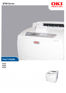 Manual OKI B720 Printer