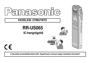 Használati útmutató Panasonic RR-US065 Hangrögzítő