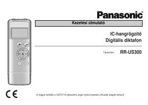 Használati útmutató Panasonic RR-US300E Hangrögzítő