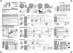 Manual Panasonic RR-US360 Audio Recorder