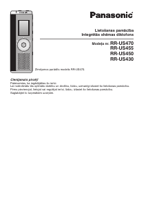 Rokasgrāmata Panasonic RR-US430 Audio atskaņotājs