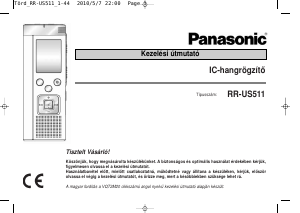 Használati útmutató Panasonic RR-US511 Hangrögzítő