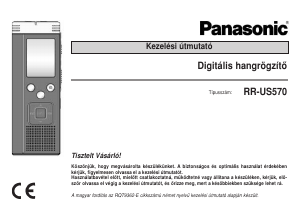 Használati útmutató Panasonic RR-US570 Hangrögzítő