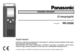 Használati útmutató Panasonic RR-US590 Hangrögzítő