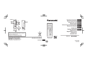 Manual Panasonic RR-XS350 Audio Recorder