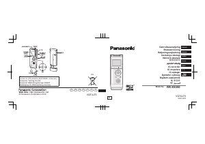 Instrukcja Panasonic RR-XS350E Dyktafon