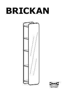 Instrukcja IKEA BRICKAN Lustro