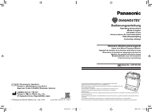 Handleiding Panasonic EW-BU30 Bloeddrukmeter