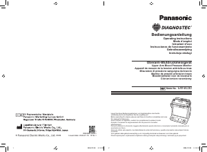 Bedienungsanleitung Panasonic EW-BU30 Blutdruckmessgerät