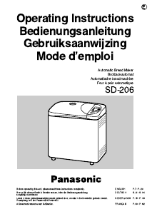 Manual Panasonic SD-206 Bread Maker