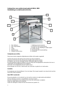 Handleiding IDEAL 3905 Papiersnijder