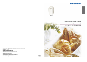 Priručnik Panasonic SD-2501 Pekač za kruh