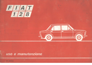Manuale Fiat 128 (1972)