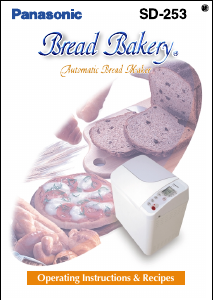 Manual Panasonic SD-253 Bread Maker