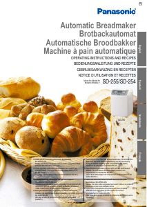 Mode d’emploi Panasonic SD-254 Machine à pain