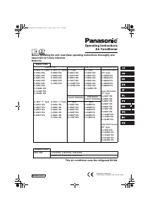 Manual Panasonic U-4LE1E5 Air Conditioner