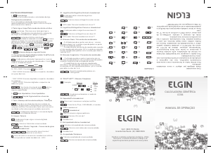 Manual Elgin CC56 Calculadora