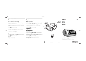 Manual Philips AJ3915B Alarm Clock Radio