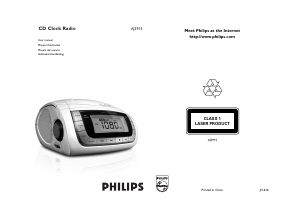 Bedienungsanleitung Philips AJ3915B Uhrenradio