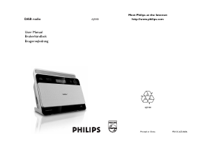 Bruksanvisning Philips AJ5100 Klokkeradio