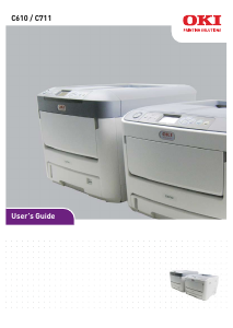 Manual OKI C711 Printer