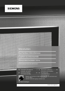 Instrukcja Siemens BF555LMS0 Kuchenka mikrofalowa