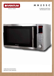 Manual Inventum MN255C Microwave