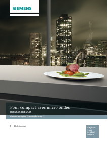 Mode d’emploi Siemens HB86P575 Micro-onde