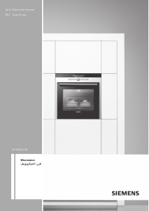 Manual Siemens HF15G541M Microwave