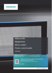 Manuale Siemens CO565AGS0 Forno