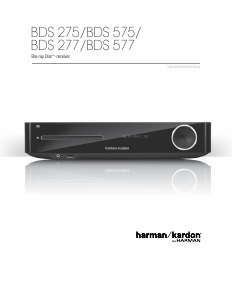 Handleiding Harman Kardon BDS 275 Blu-ray speler