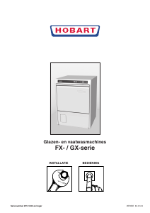 Handleiding Hobart FX Glazenspoelmachine