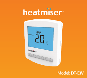Handleiding Heatmiser DT-EW Thermostaat