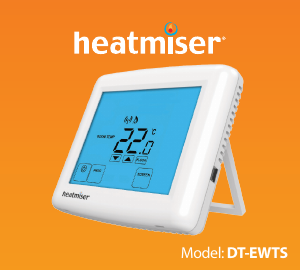 Handleiding Heatmiser DT-EWTS Thermostaat