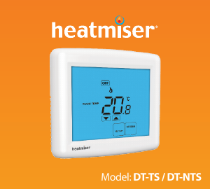 Handleiding Heatmiser DT-TS Thermostaat