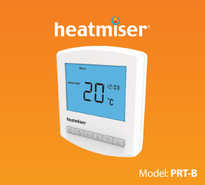 Handleiding Heatmiser PRT-B Thermostaat