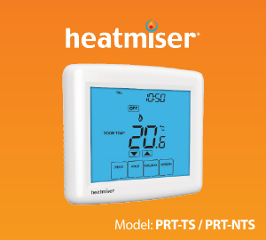 Handleiding Heatmiser PRT-NTS Thermostaat